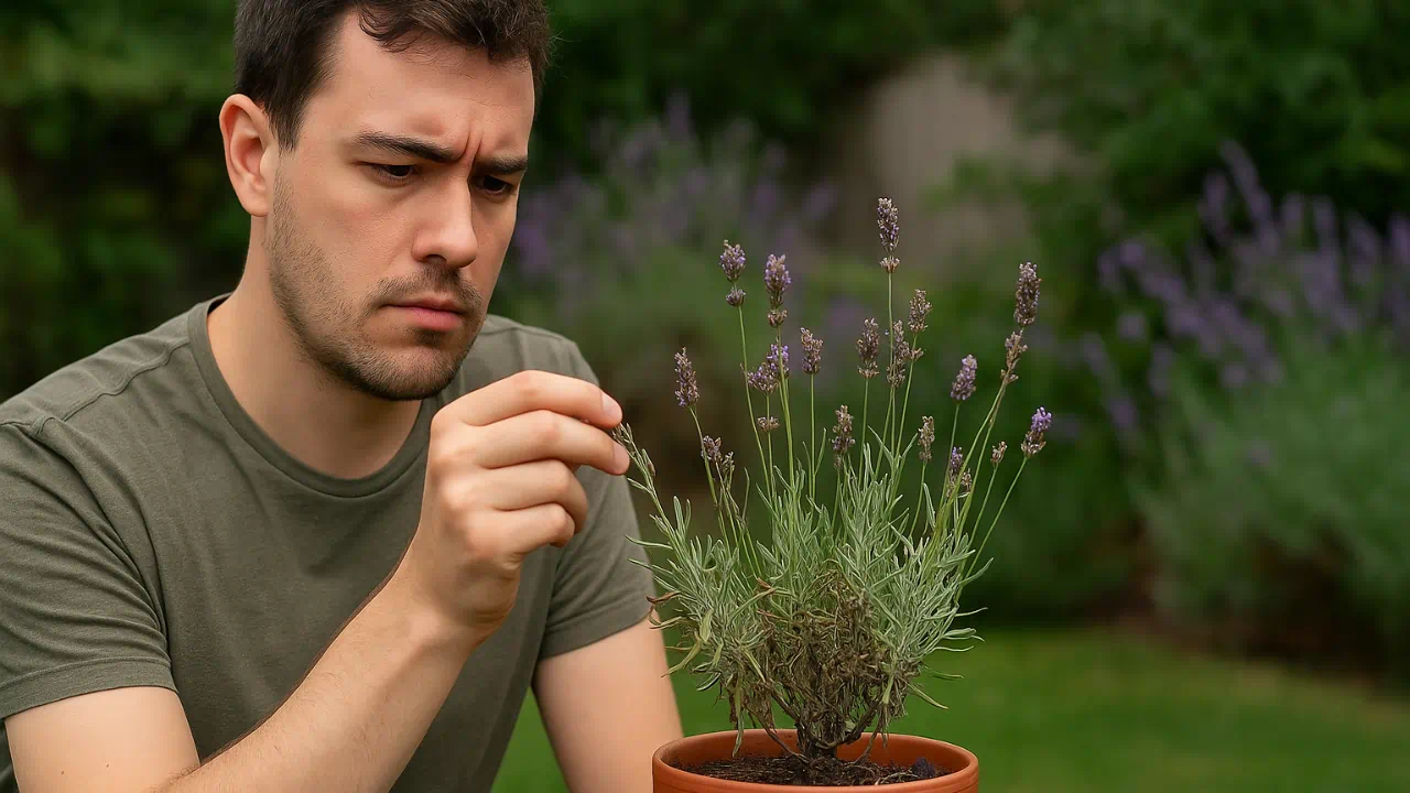 Tem gente matando a lavanda sem perceber por excesso de água e 7 sinais ignorados que destroem a planta rápido
