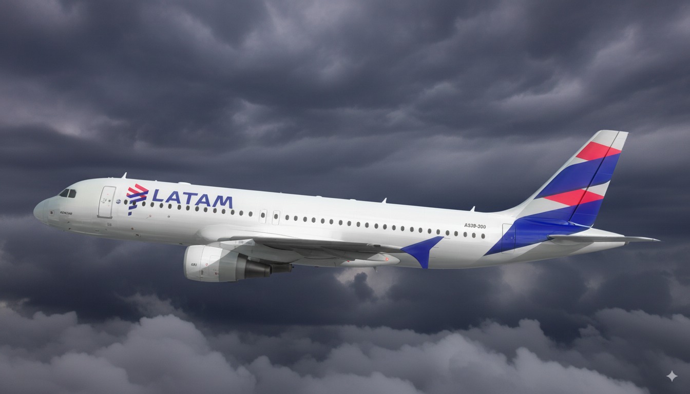 Avião que saiu de Chapecó enfrenta granizo e turbulência intensa; veja vídeo