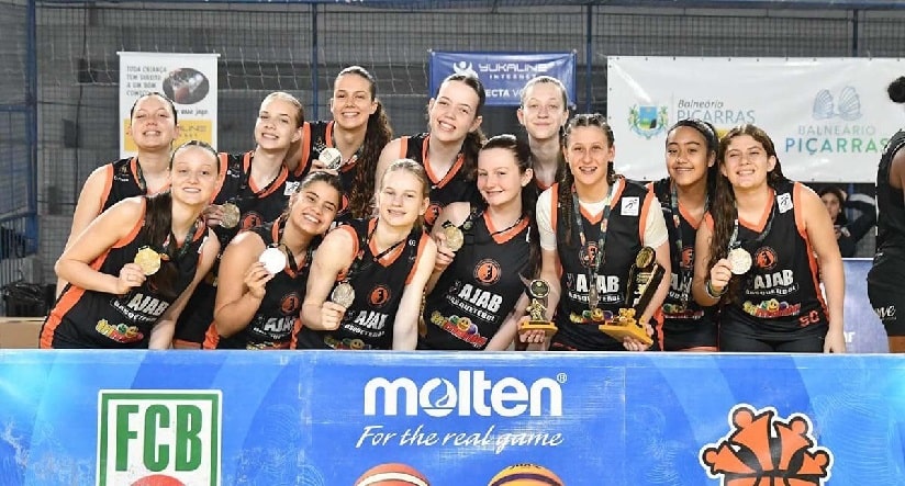 Basquete: AJAB é vice-campeã do estadual sub-17 feminino