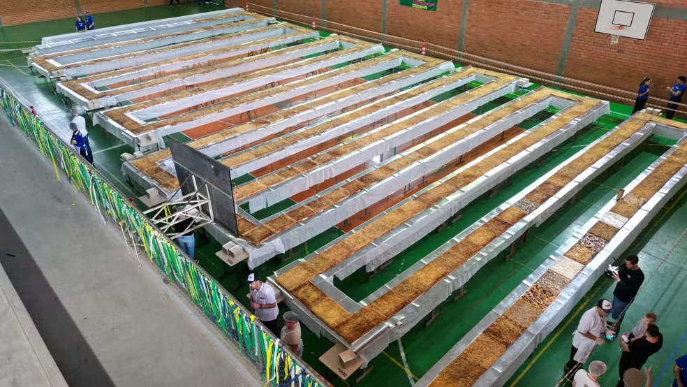 Cidade de SC bate recorde de maior cuca do Brasil com 201 metros; confira!