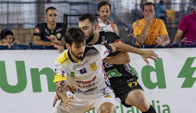Futsal: Jaraguá perde do Praia Clube fora de casa pela LNF