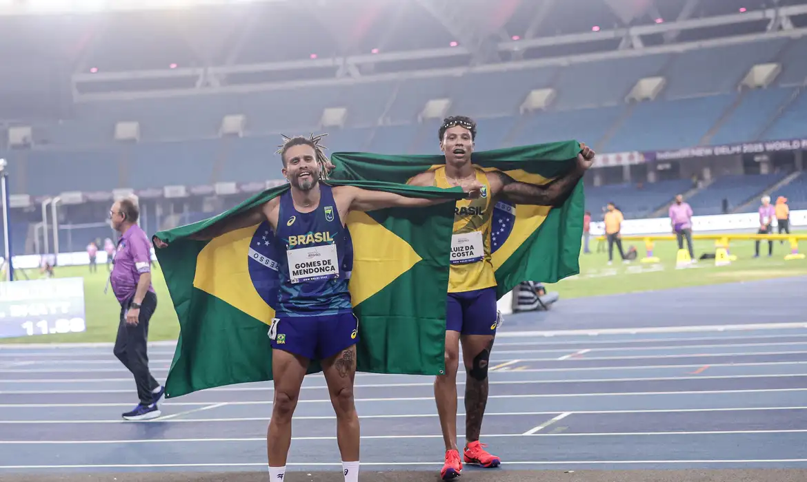 Brasil lidera Mundial paralímpico com ouro de Ricardo Mendonça e seis medalhas