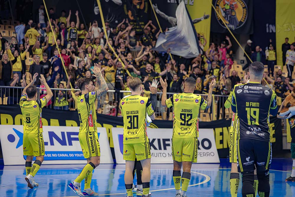 Ingressos a R$ 10? Jaraguá Futsal faz promoção para jogos desta semana na Arena