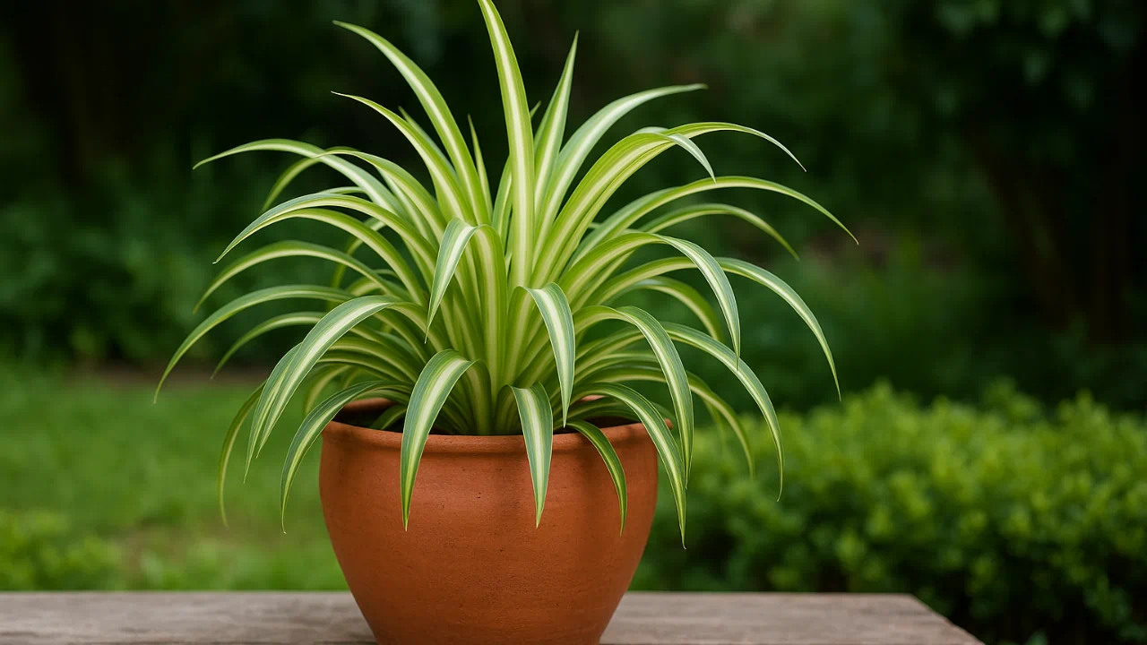 4 benefícios do clorofito, a planta que purifica o ar e cresce sozinha