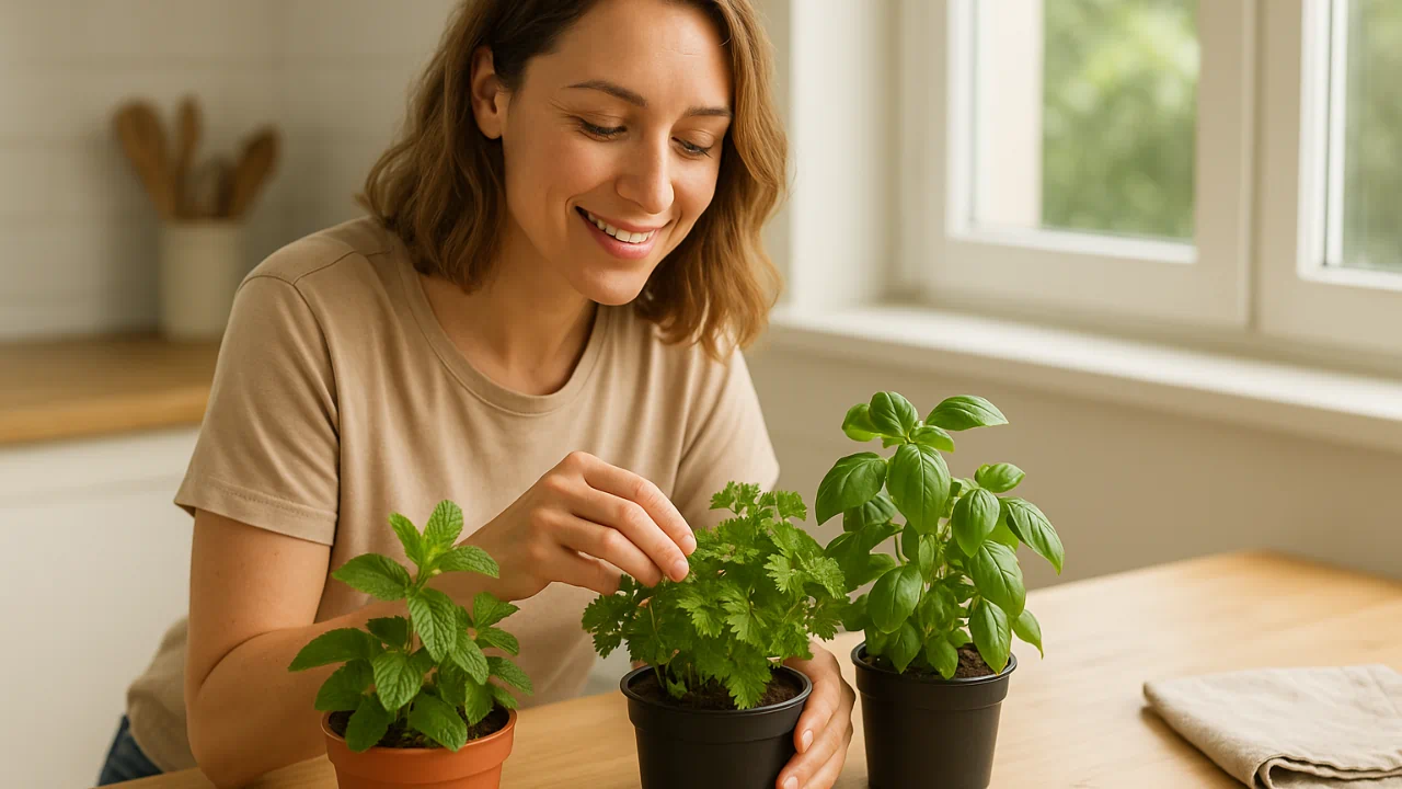 5 misturas fáceis comestíveis para fortalecer ervas da horta