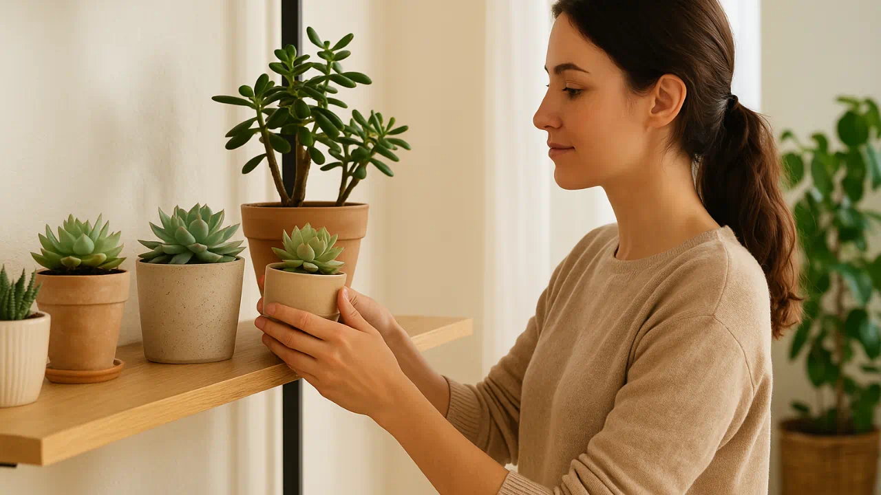 Aprenda a usar suculentas na decoração para criar harmonia visual