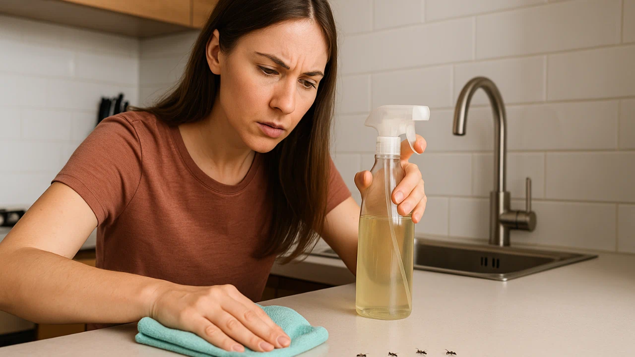 Como eliminar formigas da cozinha sem usar veneno