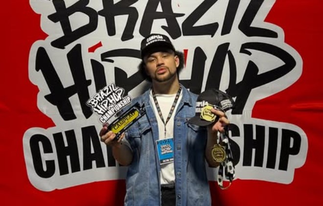 Dançarino de Jaraguá conquista bicampeonato brasileiro de Hip Hop e vai disputar o mundial