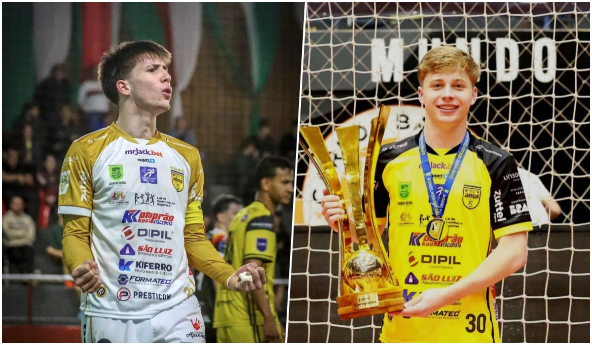 Jogadores do Jaraguá Futsal são convocados para a Seleção Brasileira, veja os detalhes!