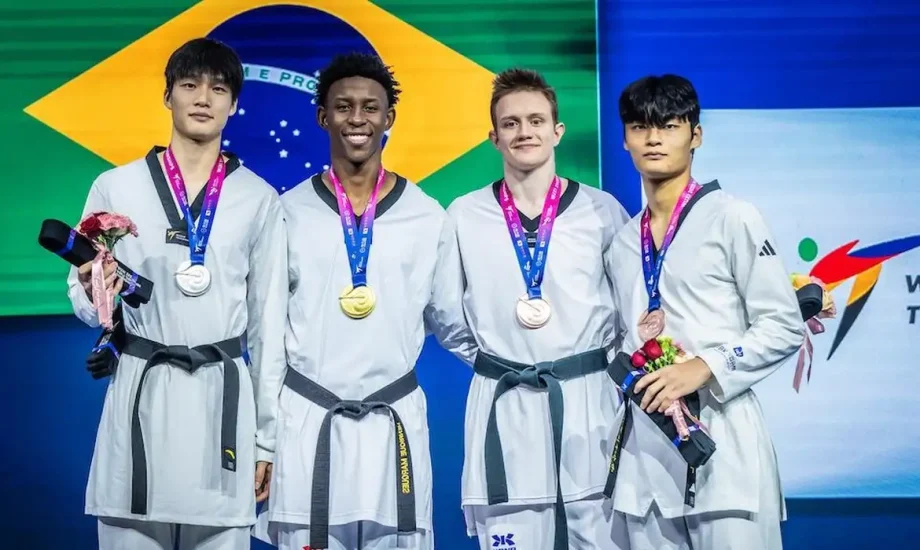 Henrique Marques faz história e conquista ouro no Mundial de Taekwondo na China