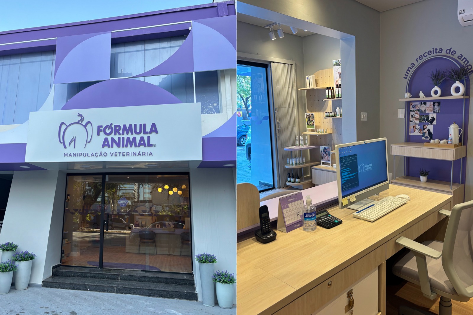 Fórmula Animal inaugura loja conceito que parece um spa para pets e tutores
