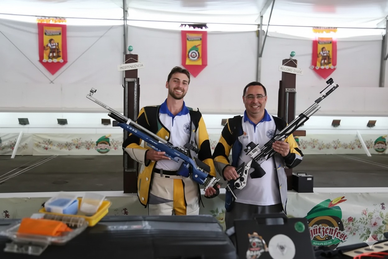 Afinal, existe diferença entre o tiro da Schützenfest e o tiro olímpico?