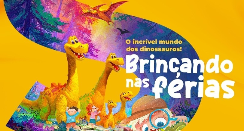 Pais de Jaraguá, atenção: inscrições abertas para férias no Sesc com tema jurássico