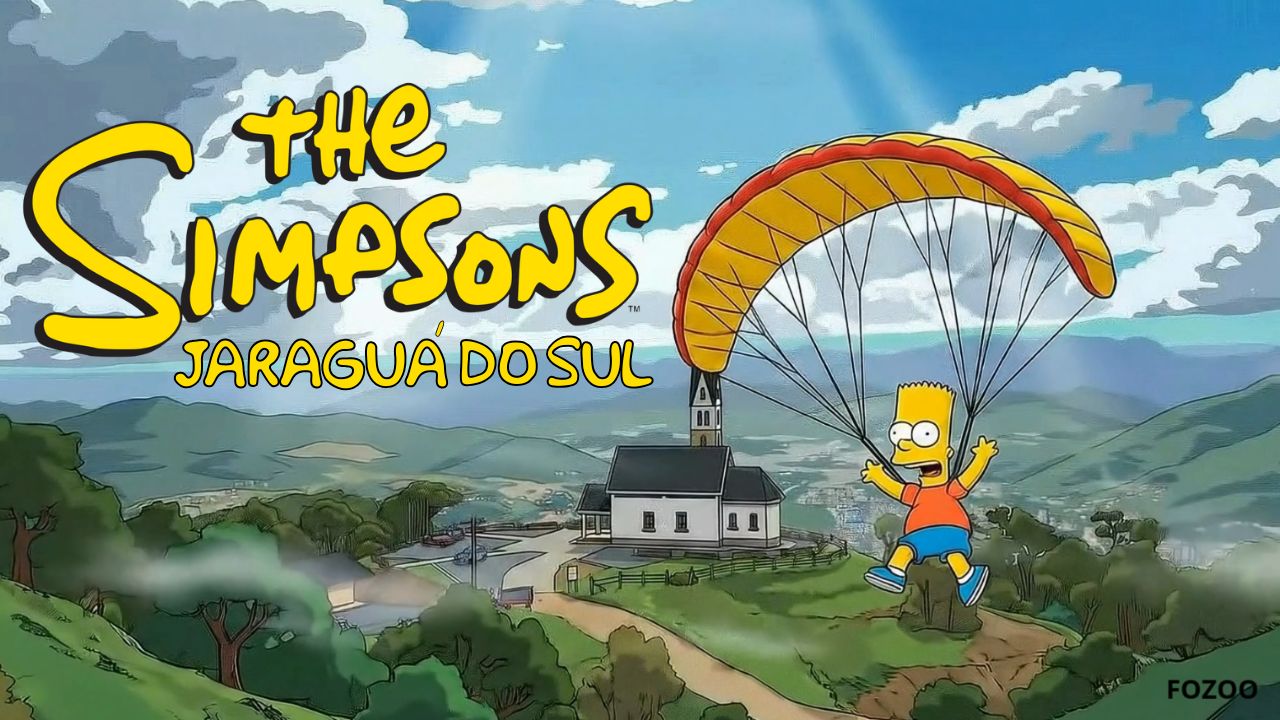 Episódio dos Simpsons em Jaraguá do Sul viraliza nas redes. Assista aqui