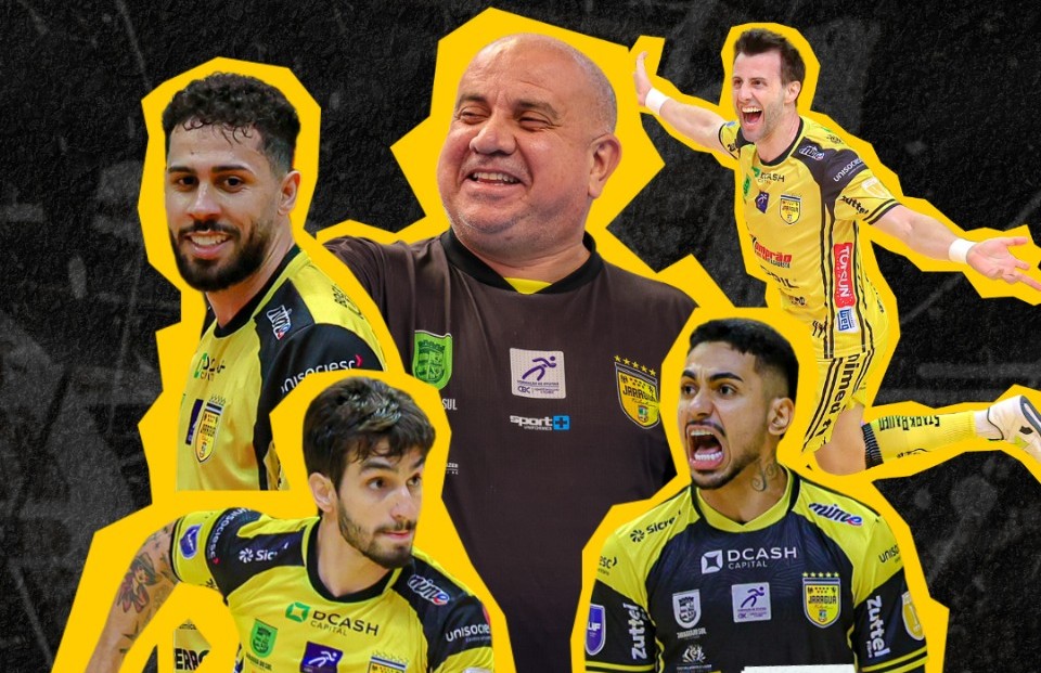 Vote no Jaraguá Futsal! Aurinegro tem cinco indicados a melhores do ano da LNF