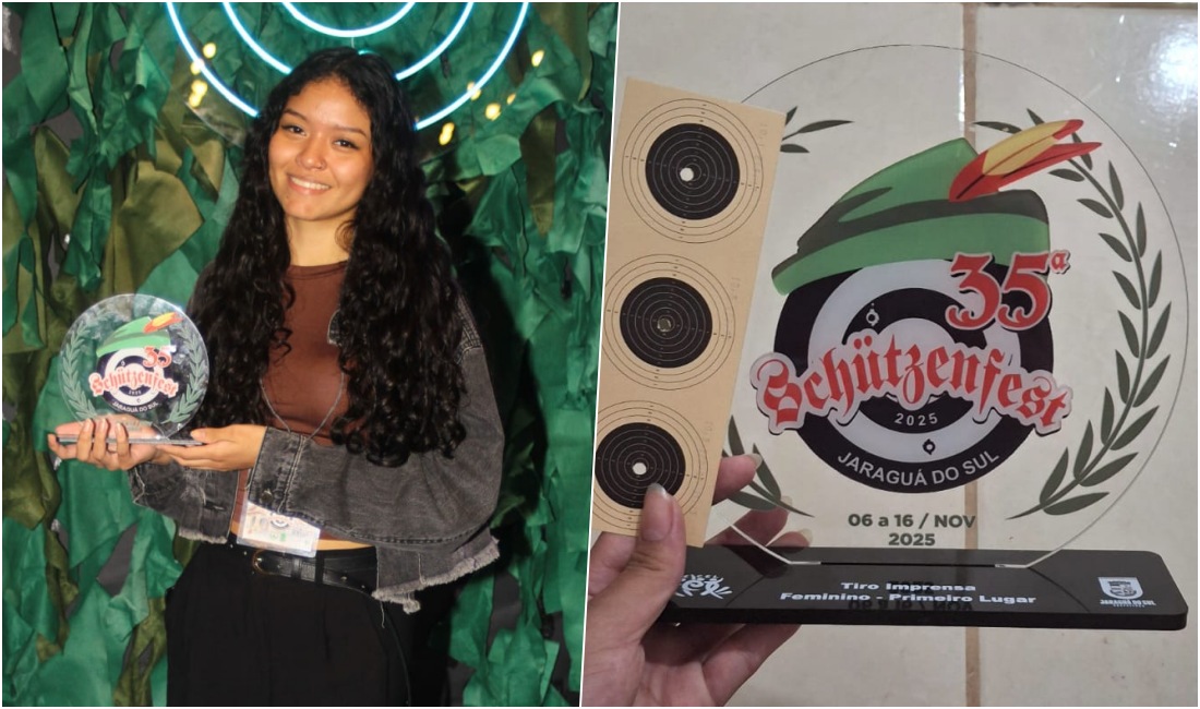 JDV conquista o primeiro lugar feminino no Tiro Imprensa da Schützenfest 2025