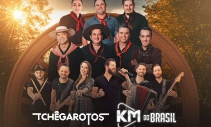 Noite quente em Jaraguá: Tchê Garotos comanda baile neste sábado (20) no Vila Club