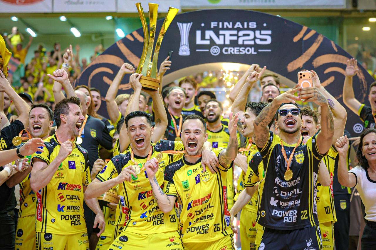 Mais de 1 milhão assistiram o Jaraguá na final da LNF, maior audiência do futsal brasileiro