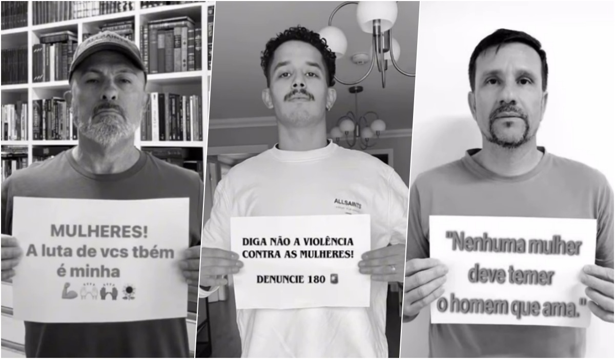 Homens jaraguaenses se mobilizam em campanha pelo fim da violência contra a mulher; veja o vídeo