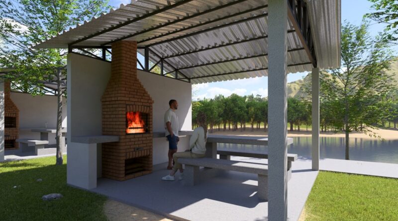 Ponto de encontro em Schroeder: Prainha da “ponte do Gneipel” passa por revitalização e ganhará choupanas e churrasqueiras