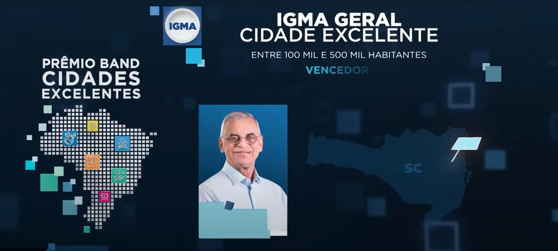 Destaque nacional: Jaraguá do Sul leva título de Cidade Excelente da Band; veja o vídeo