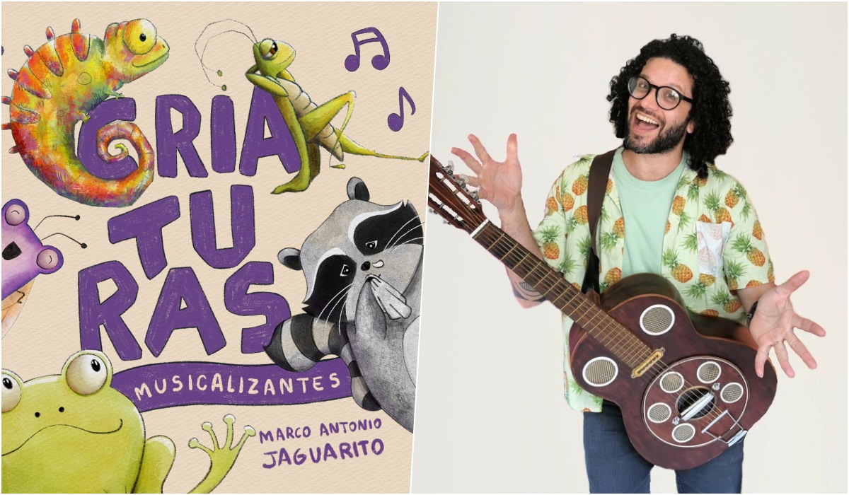 Músico de Jaraguá do Sul lança trilogia infantil inspirada em bichos da região e memória afetiva; ouça!