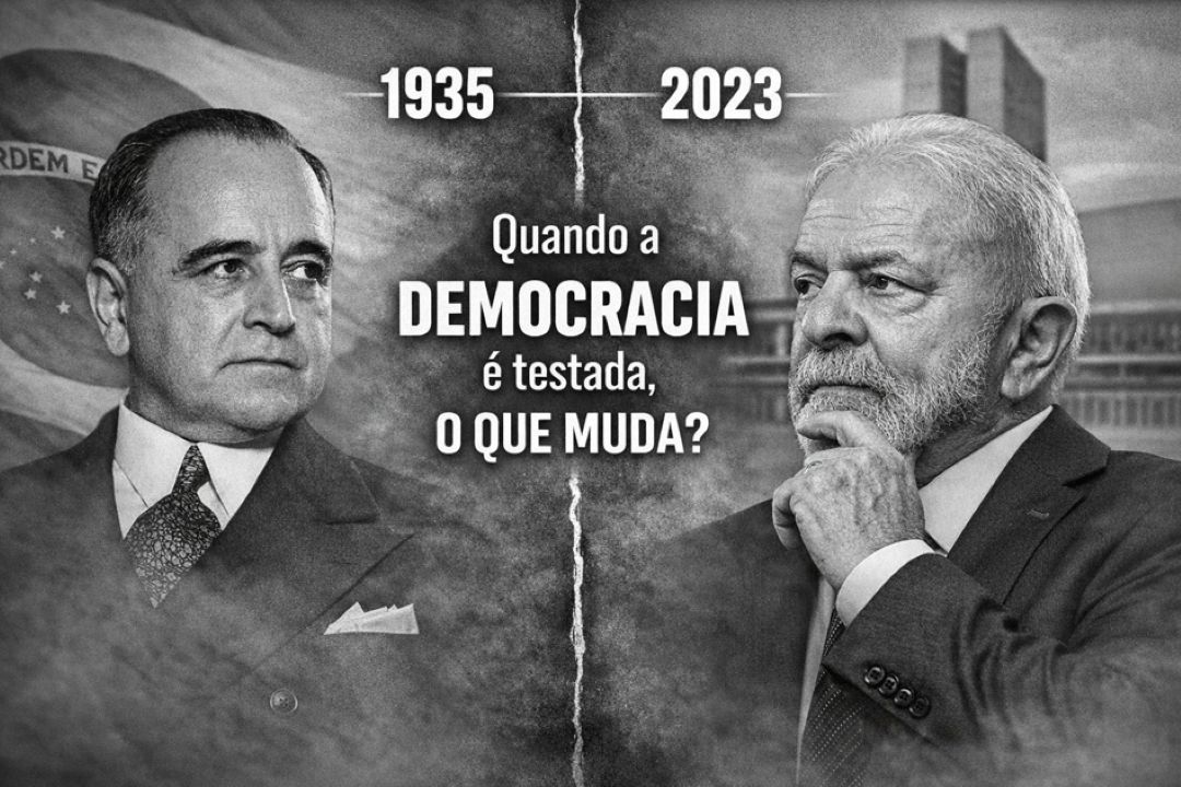 [Opinião] Quando a democracia é testada: Era Vargas (1935) × Era Lula (2023)