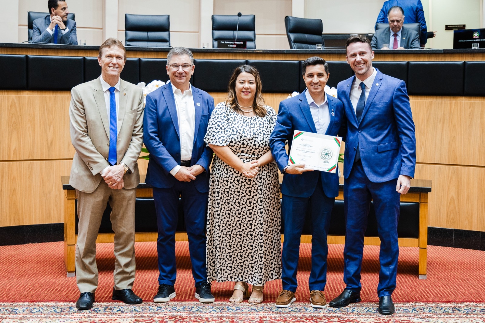 Hospital de Guaramirim recebe selo da ALESC por responsabilidade social