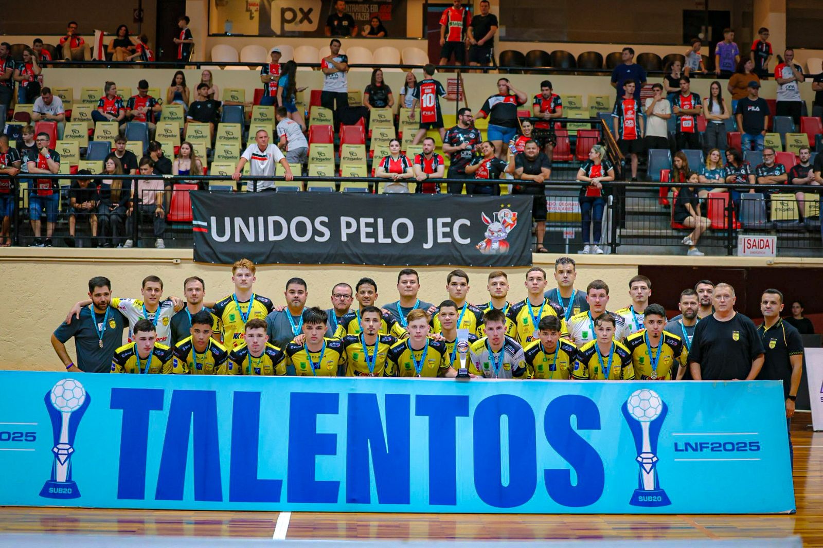 Jaraguá Futsal é vice-campeão da Talentos LNF após decisão contra Joinville; veja detalhes da partida