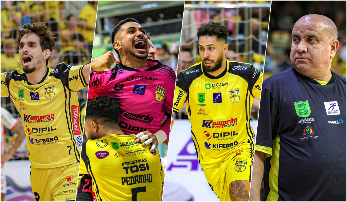 Jaraguá Futsal tem quatro nomes eleitos os melhores da LNF 2025; veja a seleção completa