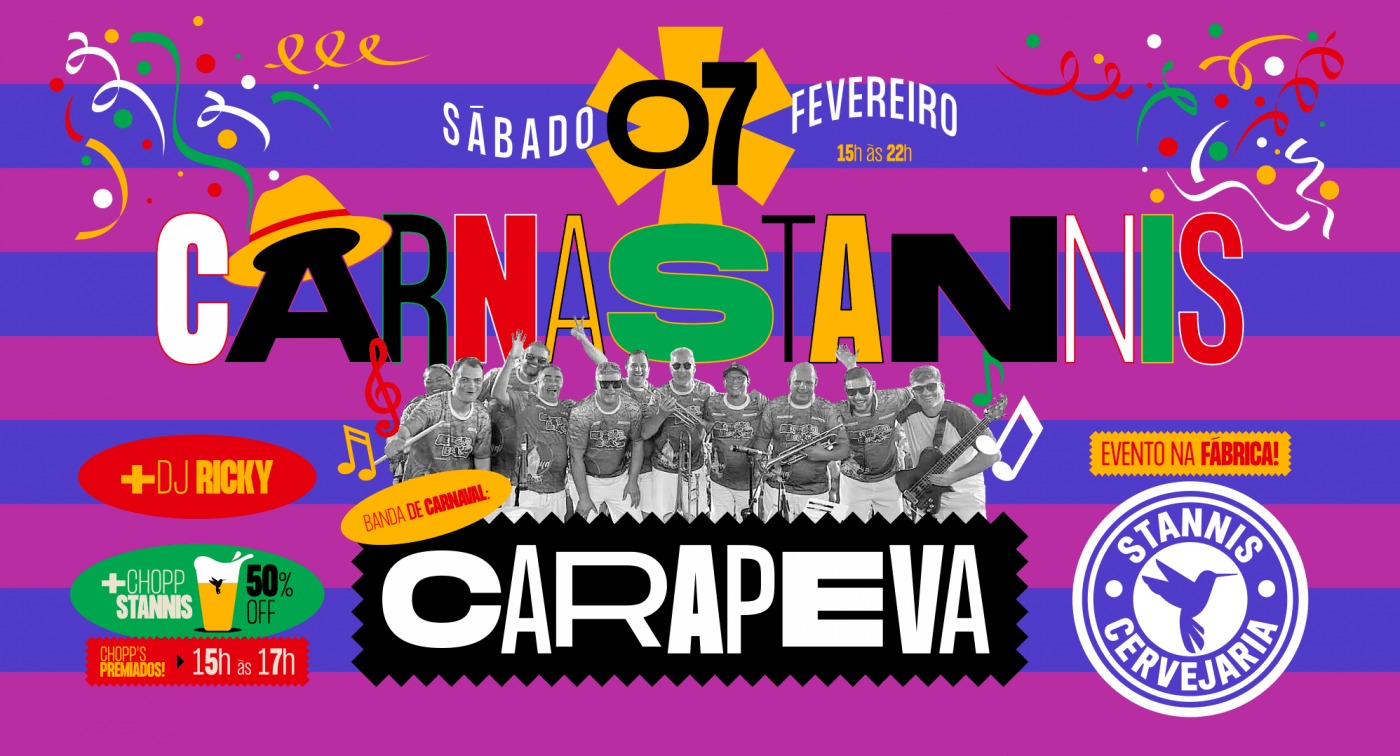 Pré-carnaval em Jaraguá? Stannis confirma nova edição com chope em dobro; confira!