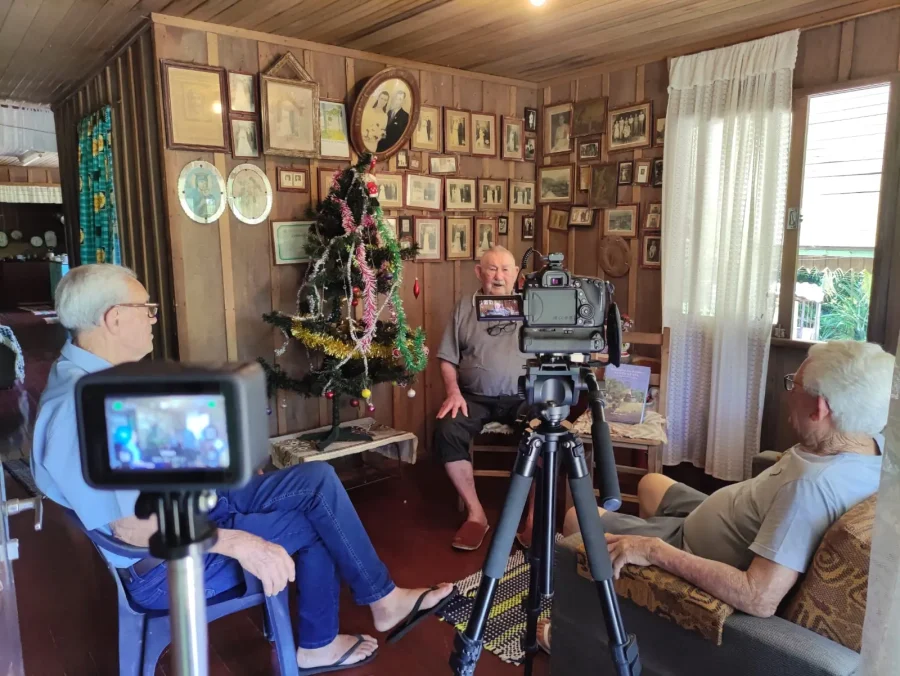 Vídeo resgata histórias dos colonizadores do bairro Santa Luzia