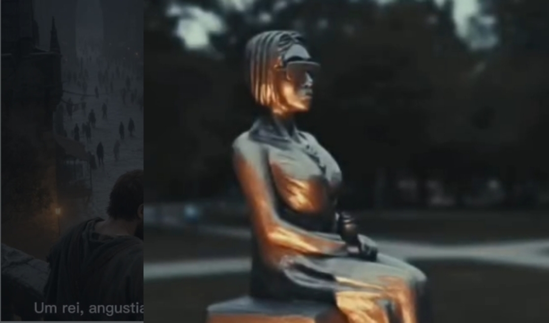 Coveiro autista de SC transforma cemitério com esculturas feitas à mão após se inspirar em Paris