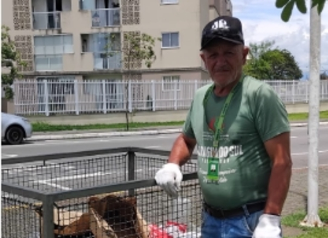 Heróis da limpeza: servidores recolhem quase 1 tonelada de lixo após réveillon em Jaraguá do Sul