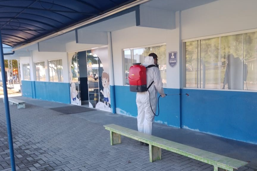 Guaramirim: Borrifação residual é aposta da Saúde para frear casos de dengue