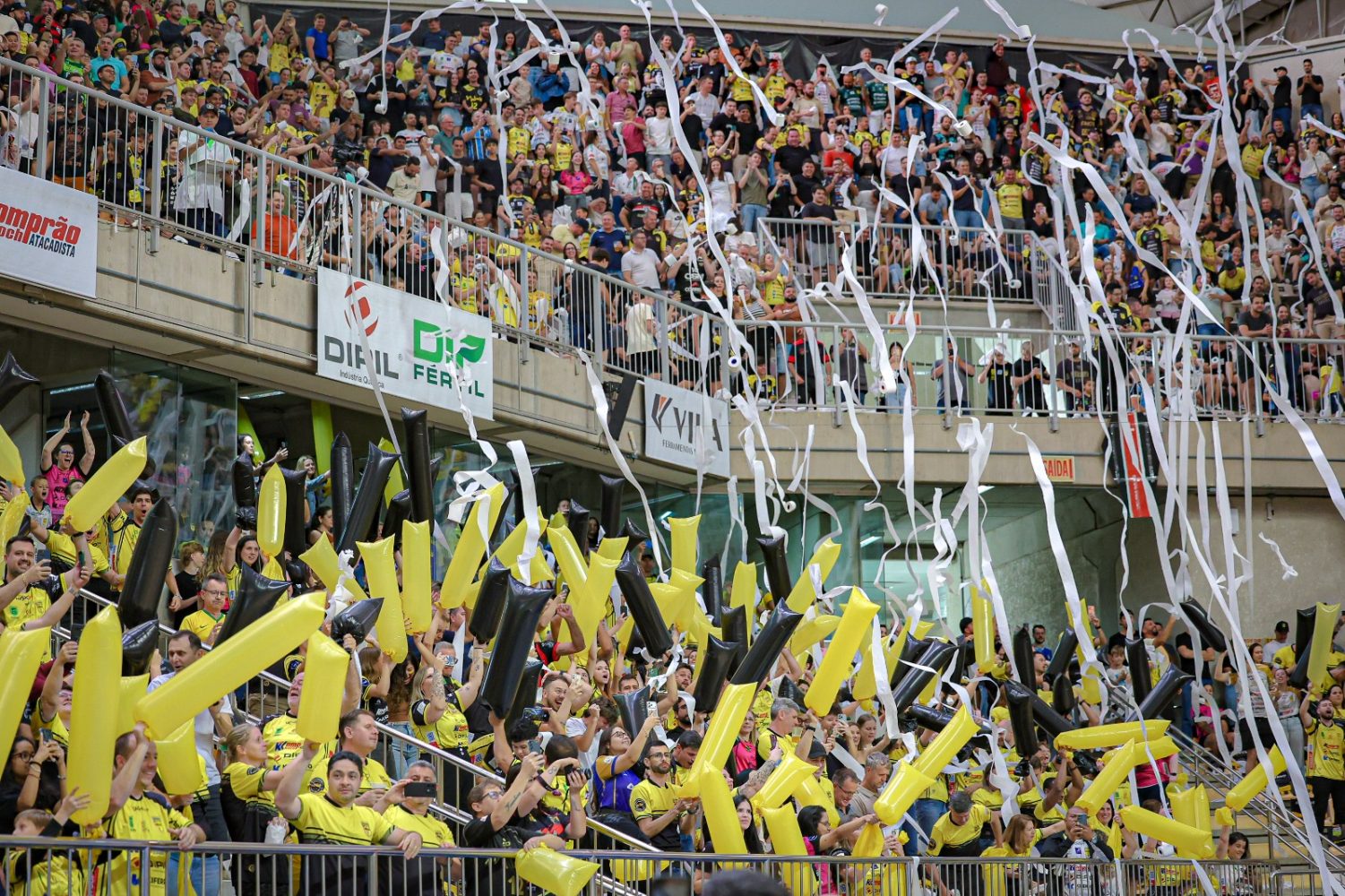 Jaraguá Futsal abre venda de ingressos para jogo do Supercampeão do Brasil; veja como garantir o seu