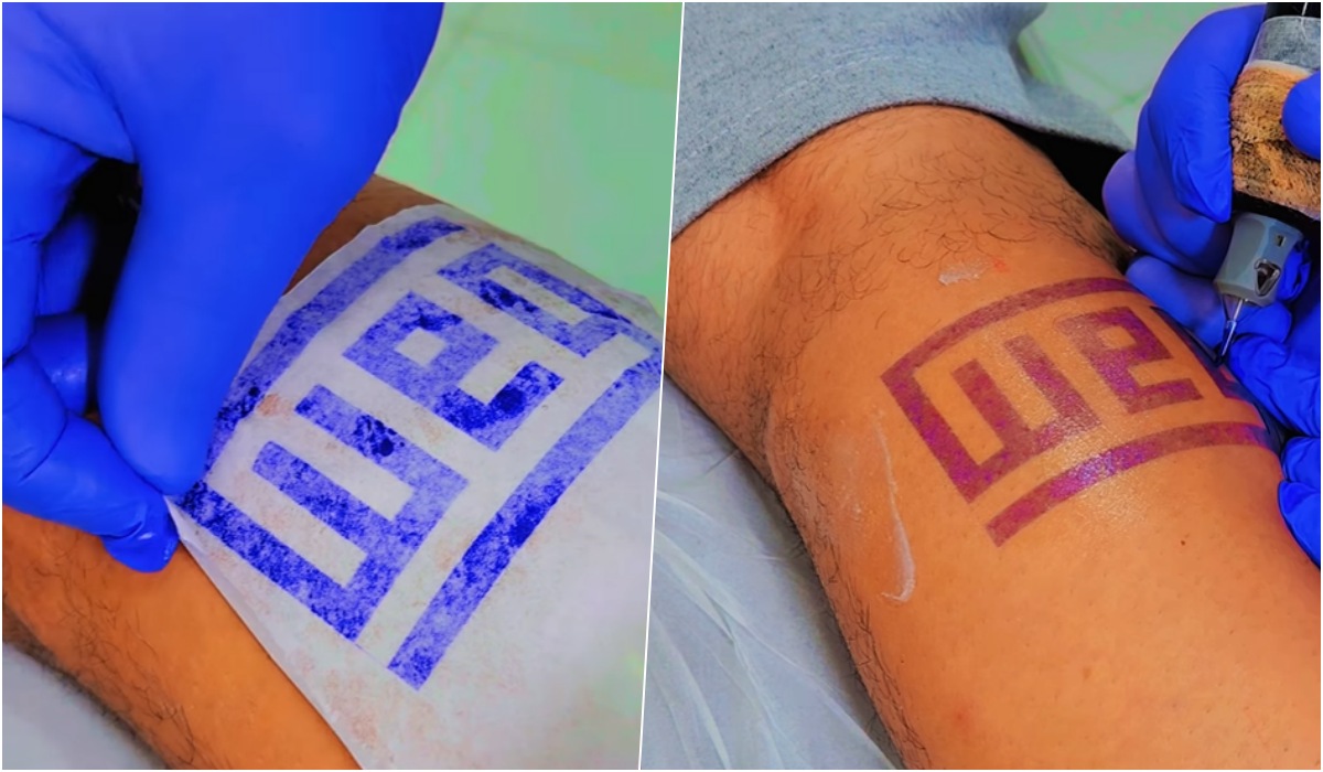 Funcionário da WEG em Jaraguá tatua a marca da empresa como forma de agradecimento; veja o vídeo!