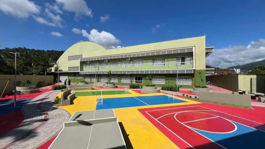 Nova Escola Guilherme Hanemann é inaugurada em Jaraguá do Sul