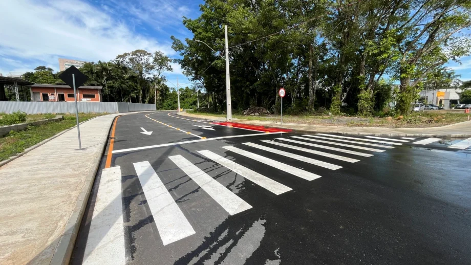 Liberação de trecho da Rua 13 de Maio marca avanço histórico na mobilidade de Jaraguá