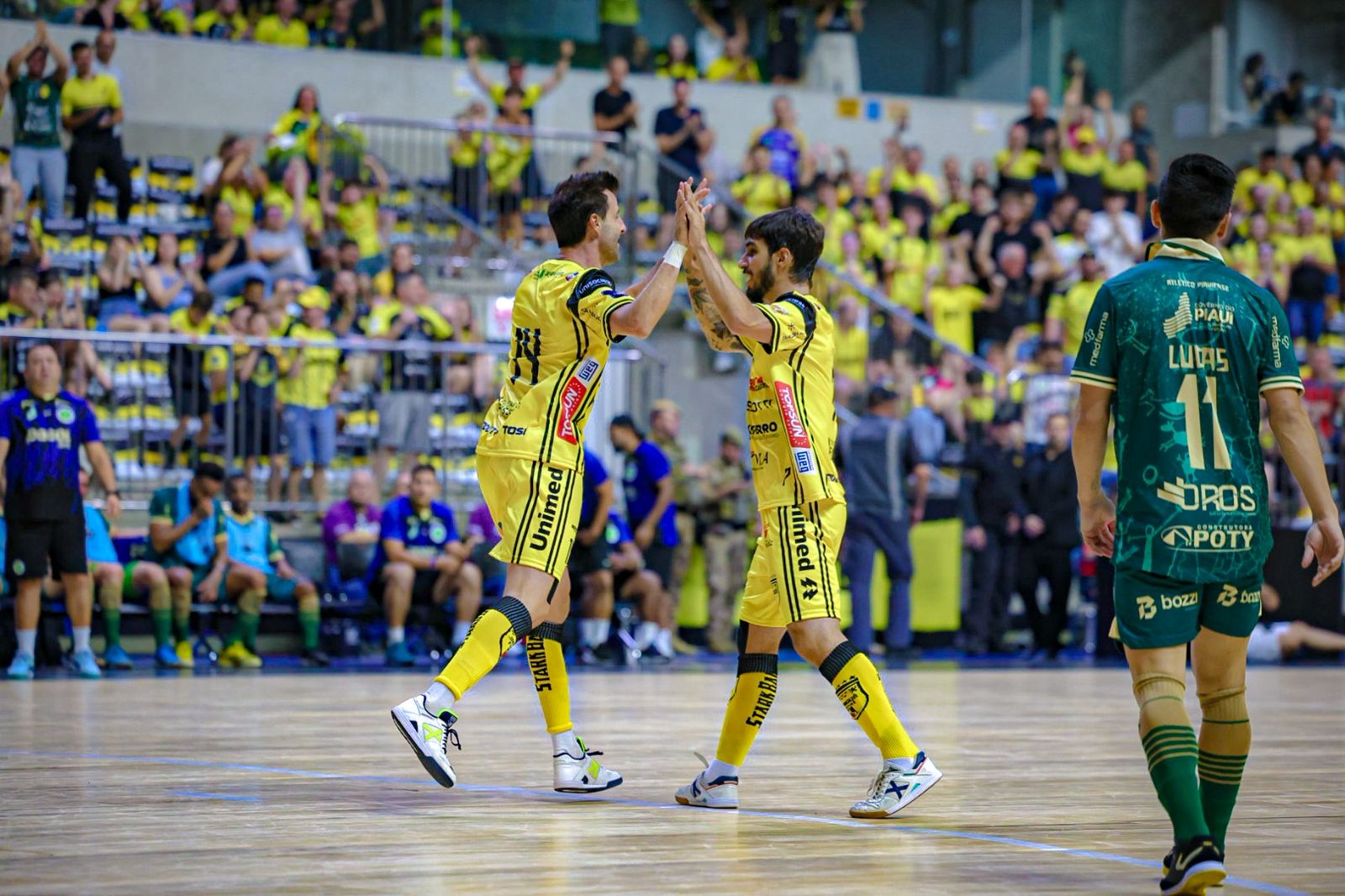 Jaraguá Futsal vence o Atlético-PI e conquista o primeiro título de Supercampeão do Brasil; veja os gols