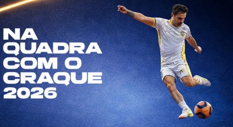 O Rei do Futsal Falcão retorna a Jaraguá para jogo festivo especial na Arena; confira!