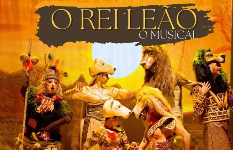 Rei Leão – O Musical chega a Joinville com projeção 3D e elenco ao vivo; saiba mais!