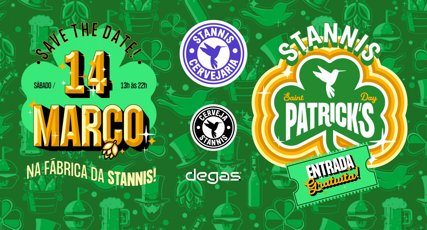 Saint Patrick’s Day em Jaraguá terá chope verde e 50% OFF no Stannis; confira detalhes!