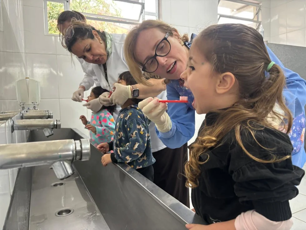 Programa de Saúde Bucal retoma atividades nos CMEIs de Jaraguá do Sul