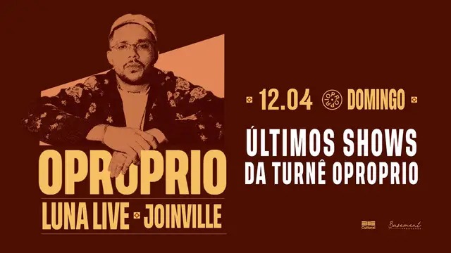 Yago Oproprio traz turnê do álbum indicado a prêmios para Joinville; confira detalhes!