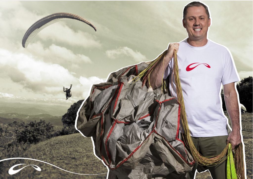 Ary Pradi: o jaraguaense que transformou o sonho de voar em indústria global de parapentes