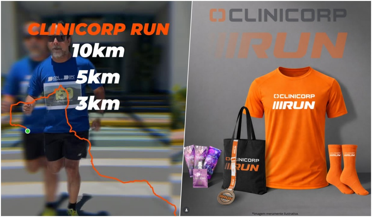 Clinicorp Run Jaraguá tem mais de 50% das vagas preenchidas; veja como se inscrever para a prova