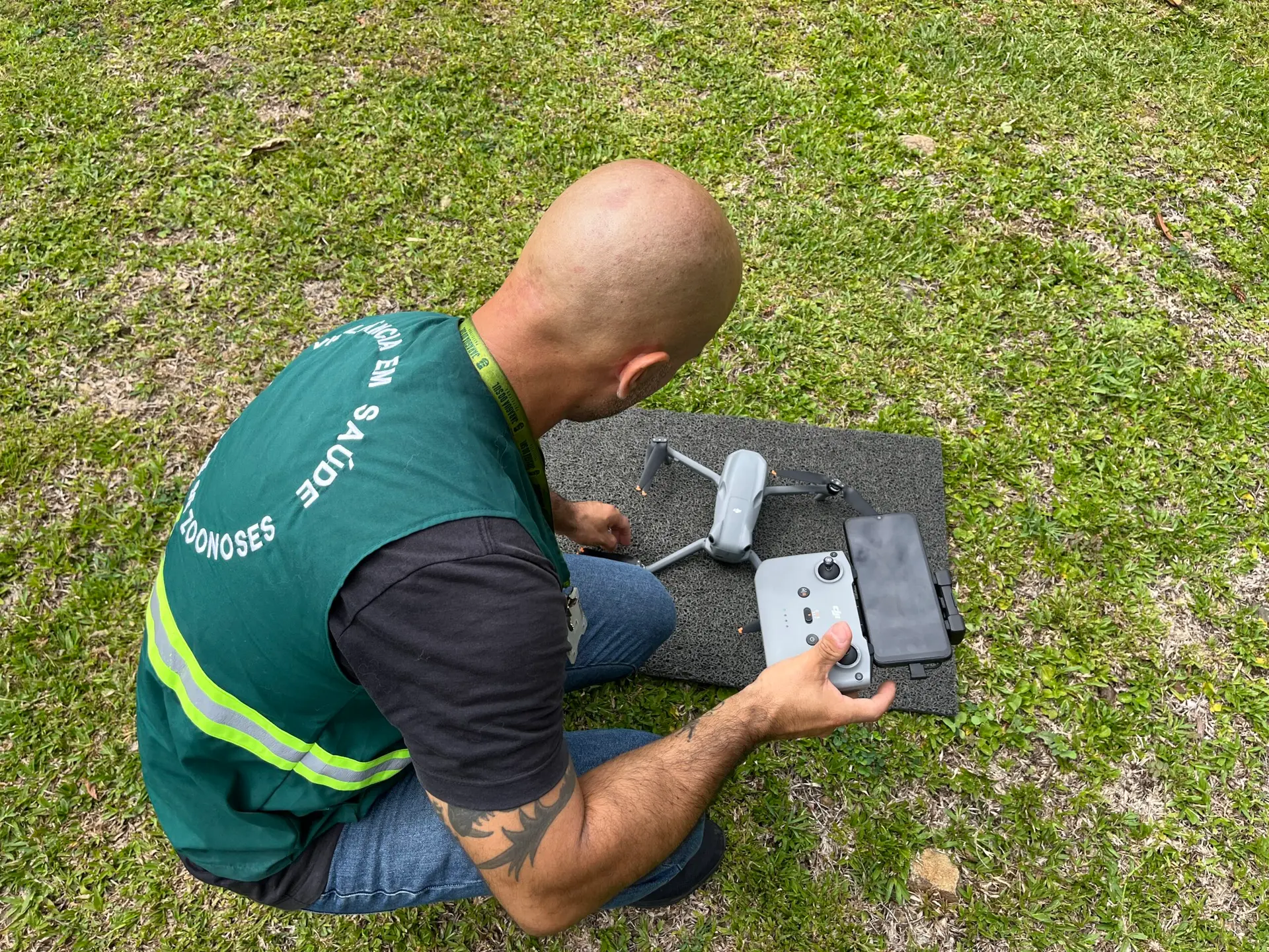 Drones contra a dengue: como Jaraguá do Sul usa a tecnologia para encontrar focos ocultos