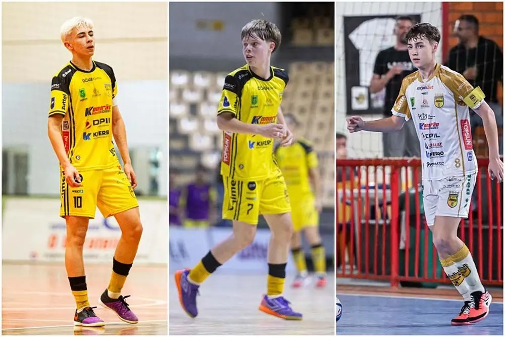 Três atletas do Jaraguá Futsal são convocados para a Seleção Sub-17