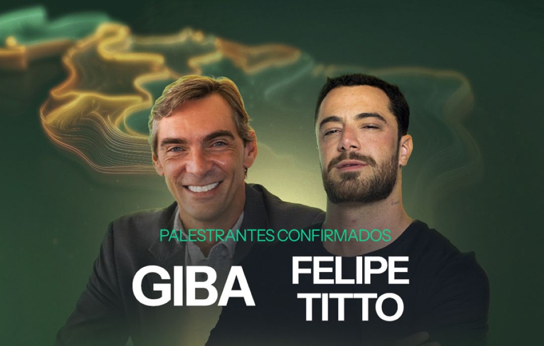 Gumz Tranforma traz Felipe Titto e Giba para palestrar em Jaraguá do Sul; veja como garantir seu ingresso